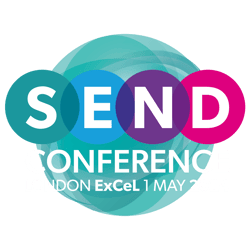 SEND London 24 logo large reverse date